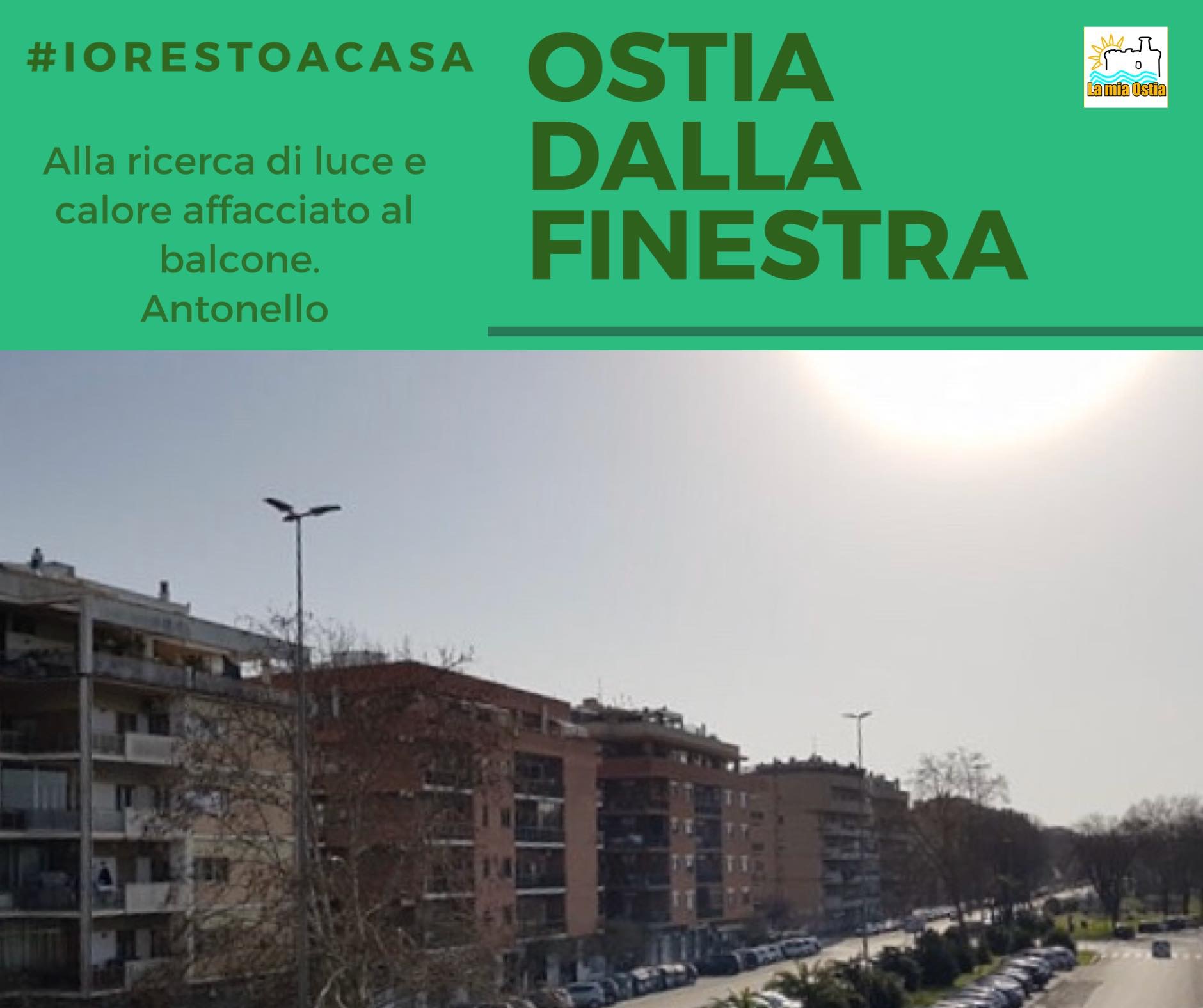 Ostia dalla finestra: mese di marzo